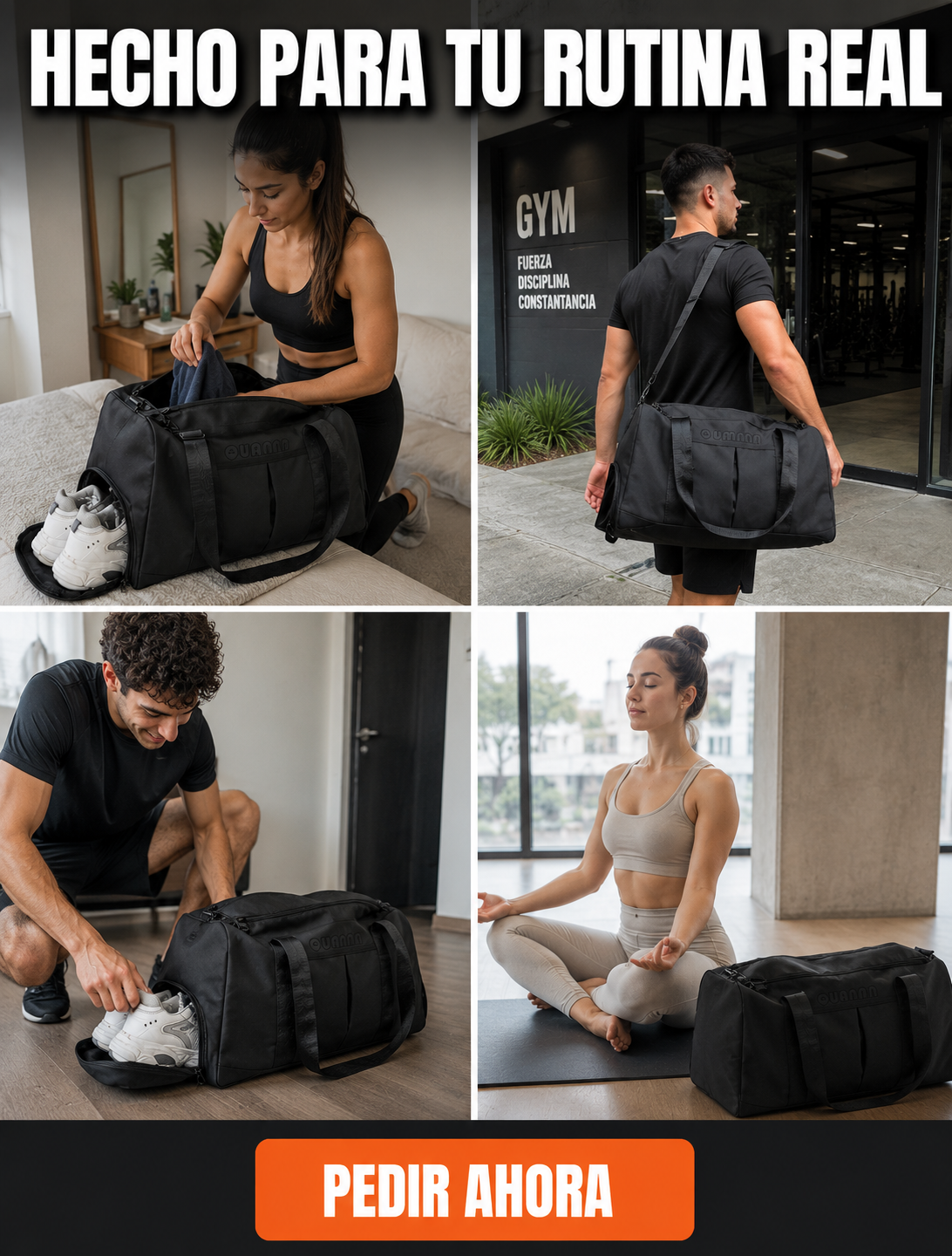 Bolso De Gym Impermeable