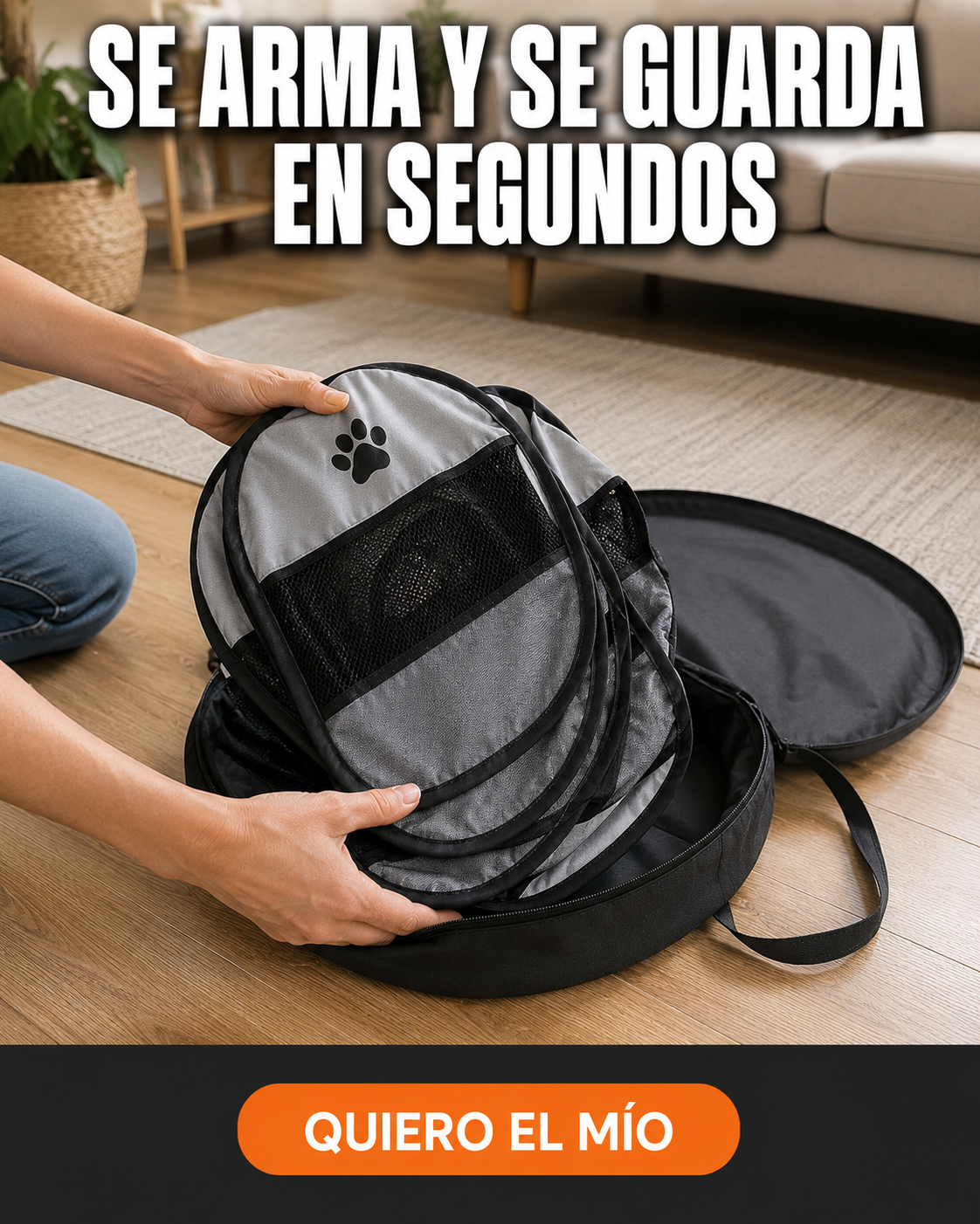 CORRAL PARA MASCOTAS PLEGABLE
